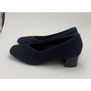 Arromic Women's Comfort Pump Heels Navy‎ Blue Size 9.5